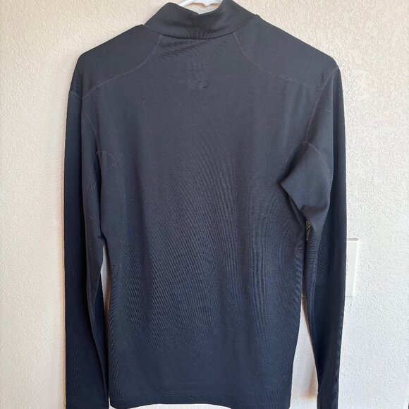 Nike Pro black compression mock turtleneck - Picture 4 of 4